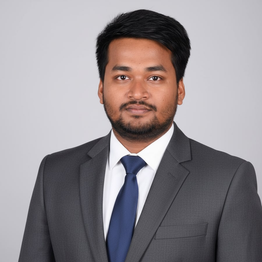 Mohammad Sohag, Co-Founder and CEO of BrightSkyIT, in a grey suit and navy tie
